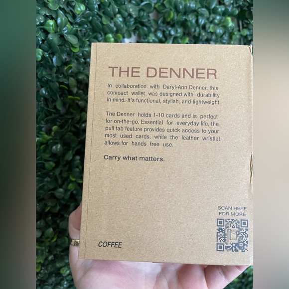 COFFEE Denner Wallet by Andar - Picture 2 of 3